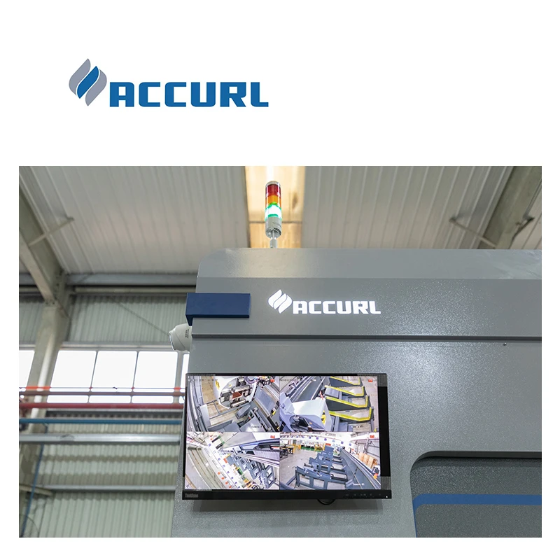 ACCURL Affordable Tubeline 10000W Fiber Laser Pipe Cutting Machine / Fiber Laser Cutter Tube