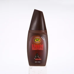 Brown color  Liquid shoe polish 75ml