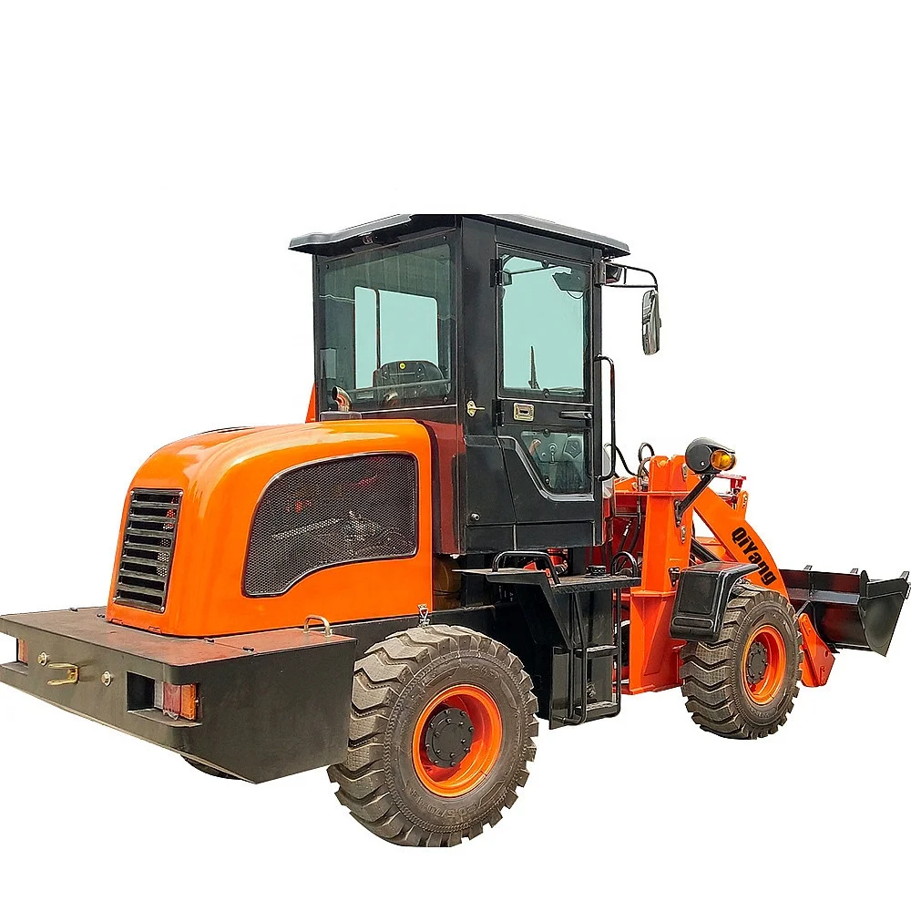 QZ915 с control0.8ton 1 тонна 2 тонны мини-трактор фронтальным конечным погрузчиком 5 тонн Европейский колесный