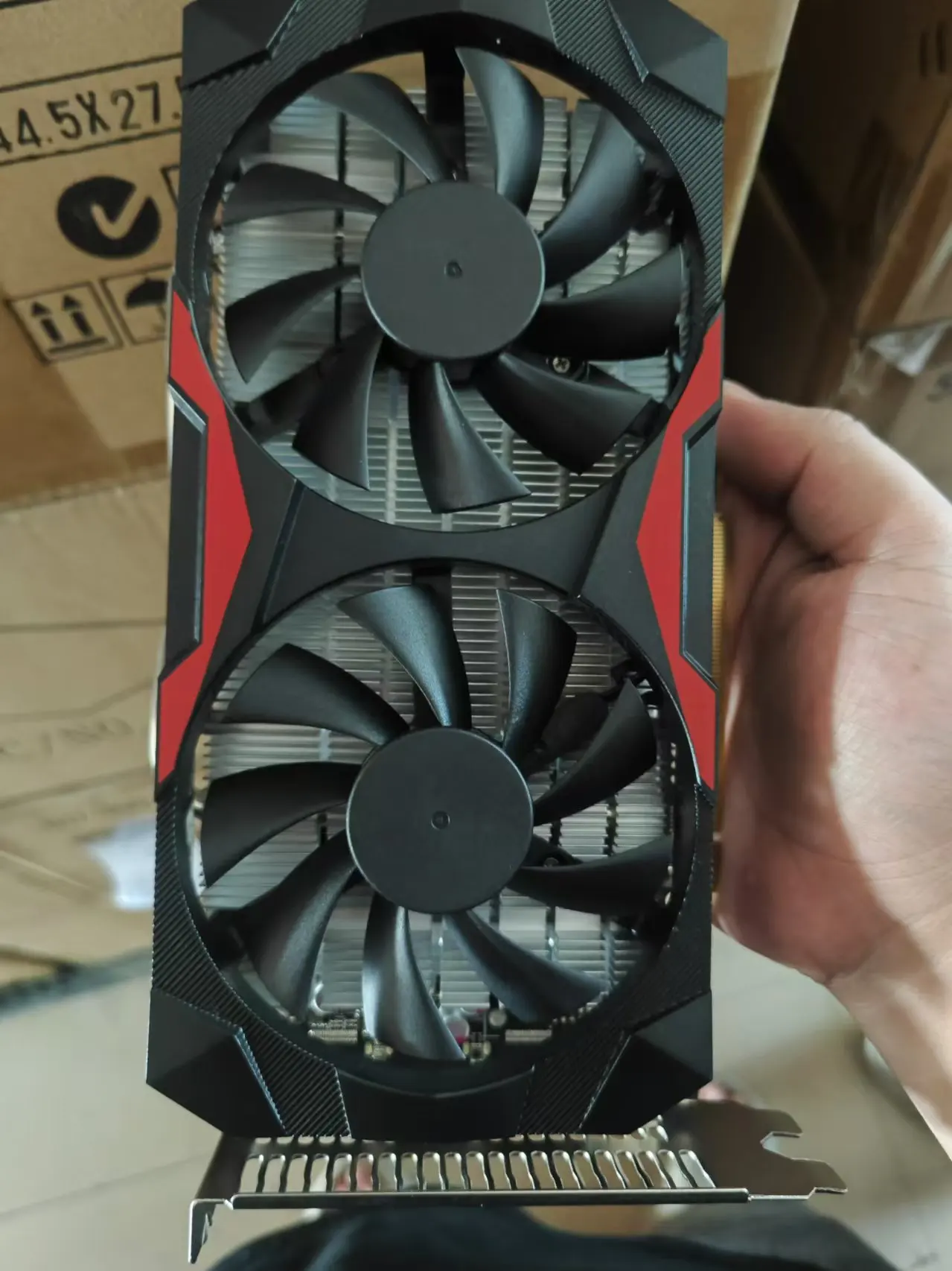 100% абсолютно новый AMD Radeon RX 580 4 ГБ GDDR5 256 бит игровая видеокарта GPU настольная