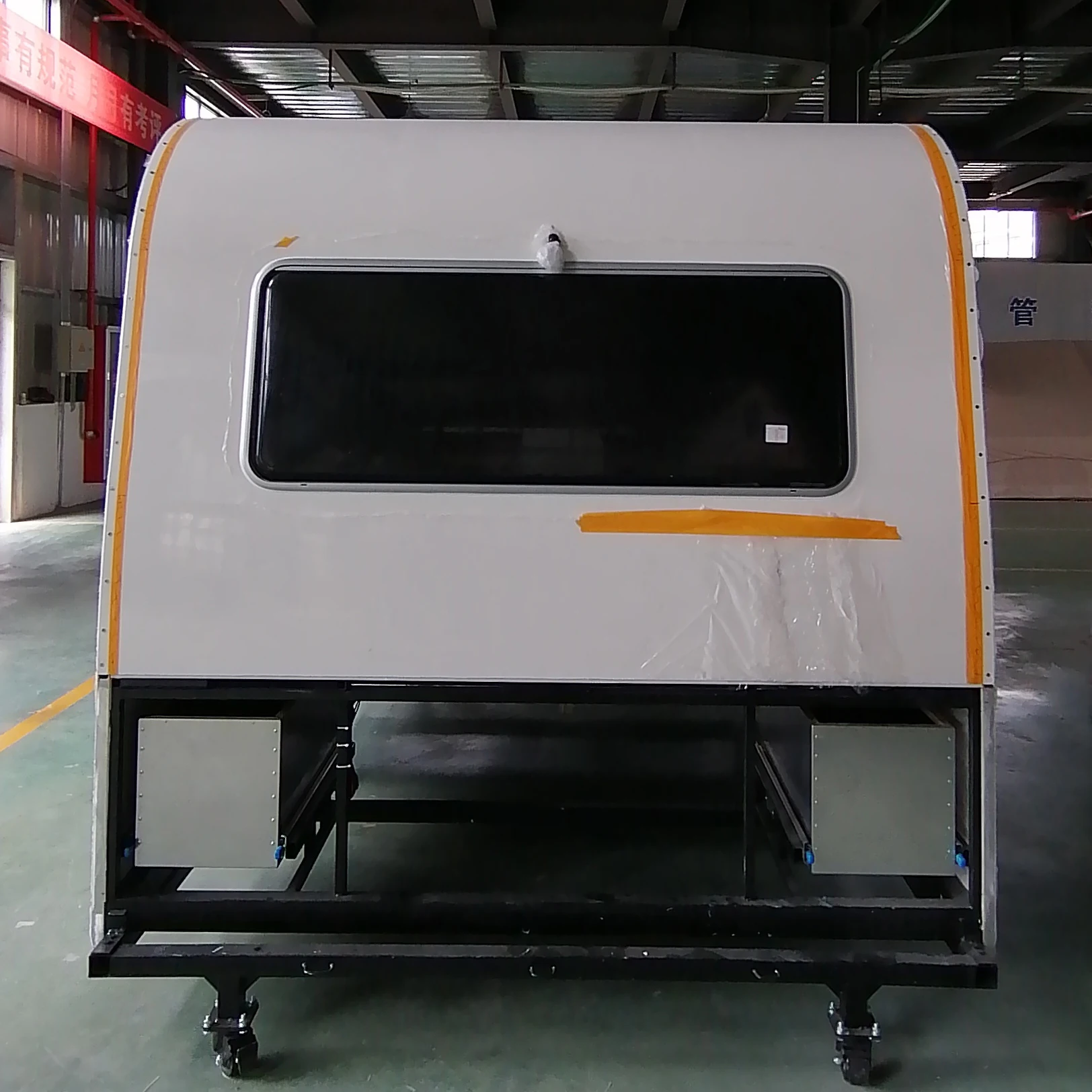 OEM ODM China factory high quality rear cabin with abovecab bunk  to mounted with your cab chassis be a 4 berth RV motorhome