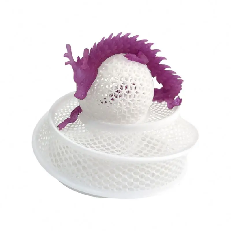 Custom Resin Plastic Nylon PLA PA Model Rapid Prototype Dragon Figure Decoration 3D Printing Machining Service CNC Machining