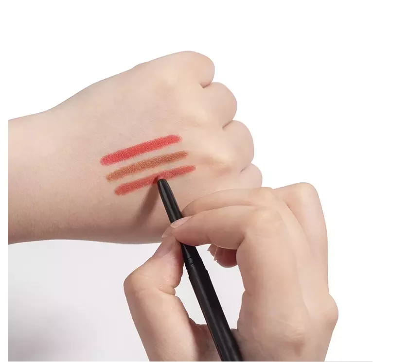 Professional Multi-functional Lipliner Pencil Long Lasting Waterproof Lip Eyebrow Cosmetic Makeup Colorful Retractable Lip Liner