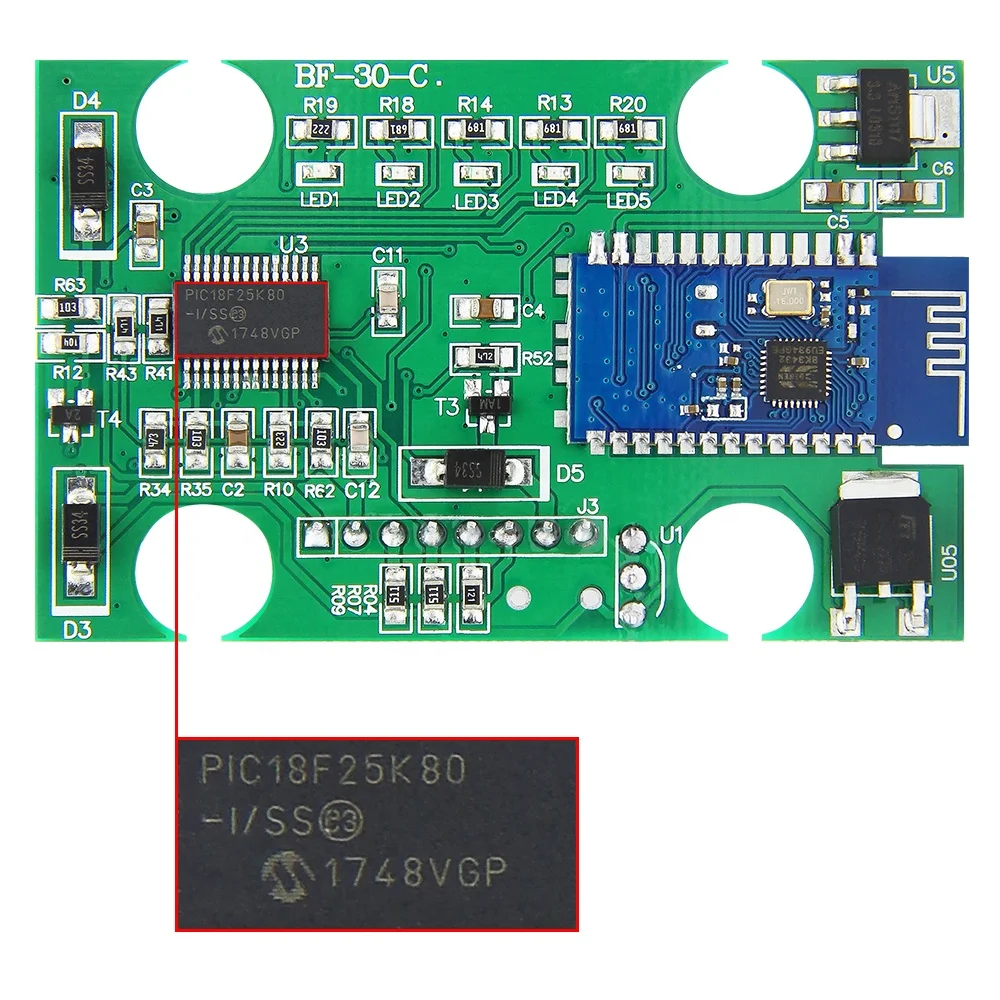  Оригинальный адаптер сканера ELM327 для проверки двигателя Obd2 считывания кода