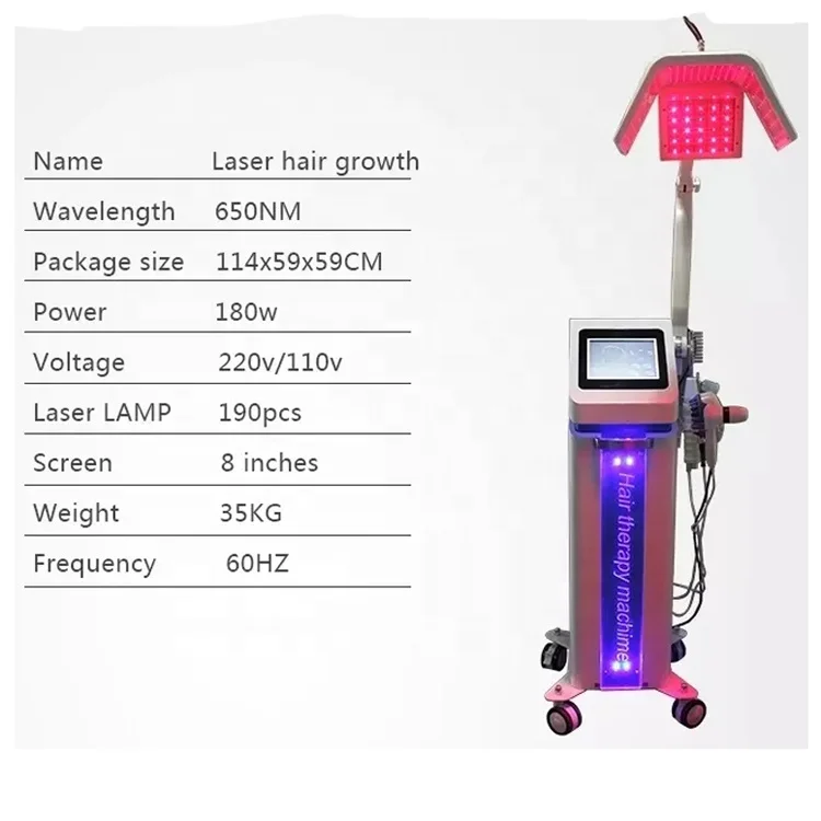 laser comb 650nm red laser diode 5mw laser beauty equipment For hair growth