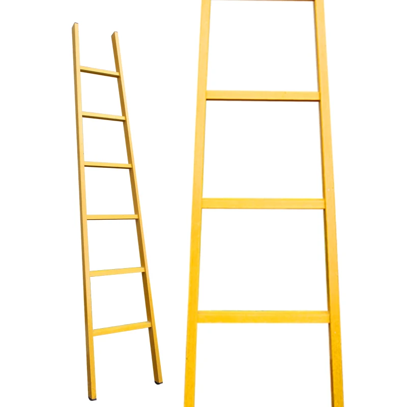 FRP Insulated  Ladder Extendable Fiberglass Construction Vertical Ladeer
