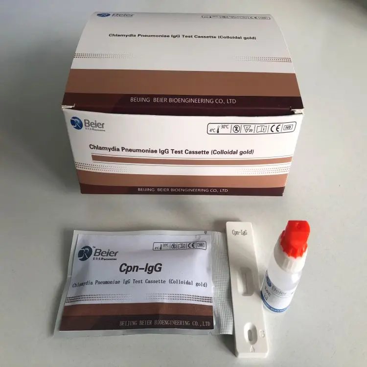 Медицинское устройство, сертифицированное ISO, Chlamydia Pneumoniae IgG, набор для быстрого тестирования для диагностики