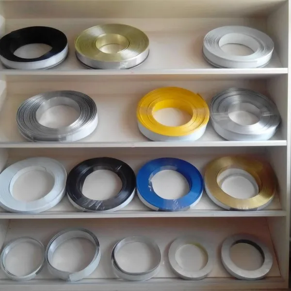 China Flat Mill Finish Colored 3003 1mm Aluminium Trim Strip Coils Aluminum Channel Letter Coil Aluminum Strip