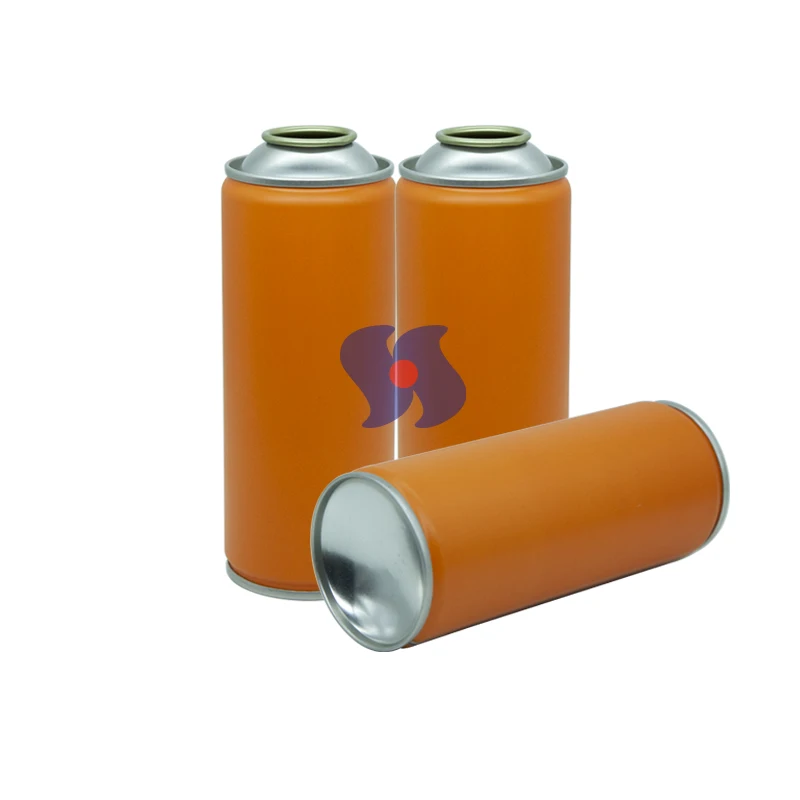 Factory with Metal Bottle Tin Can butane gas can Car care cleaner spray paint Empty Aerosol Can