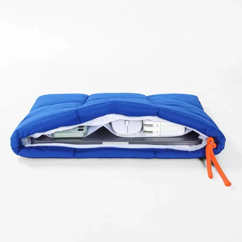 Hot Seller Custom size High Quality Portable Laptop Bag Puffy Laptop pouch Tablet sleeve bag pad cover