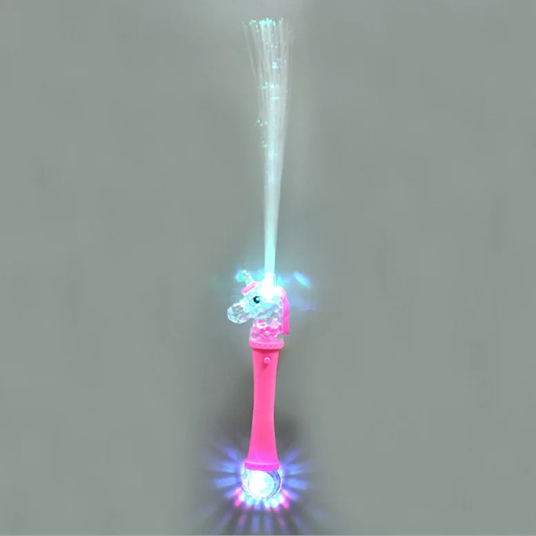 
Light up toy fiber optic glowing stick led flashing stick toy 