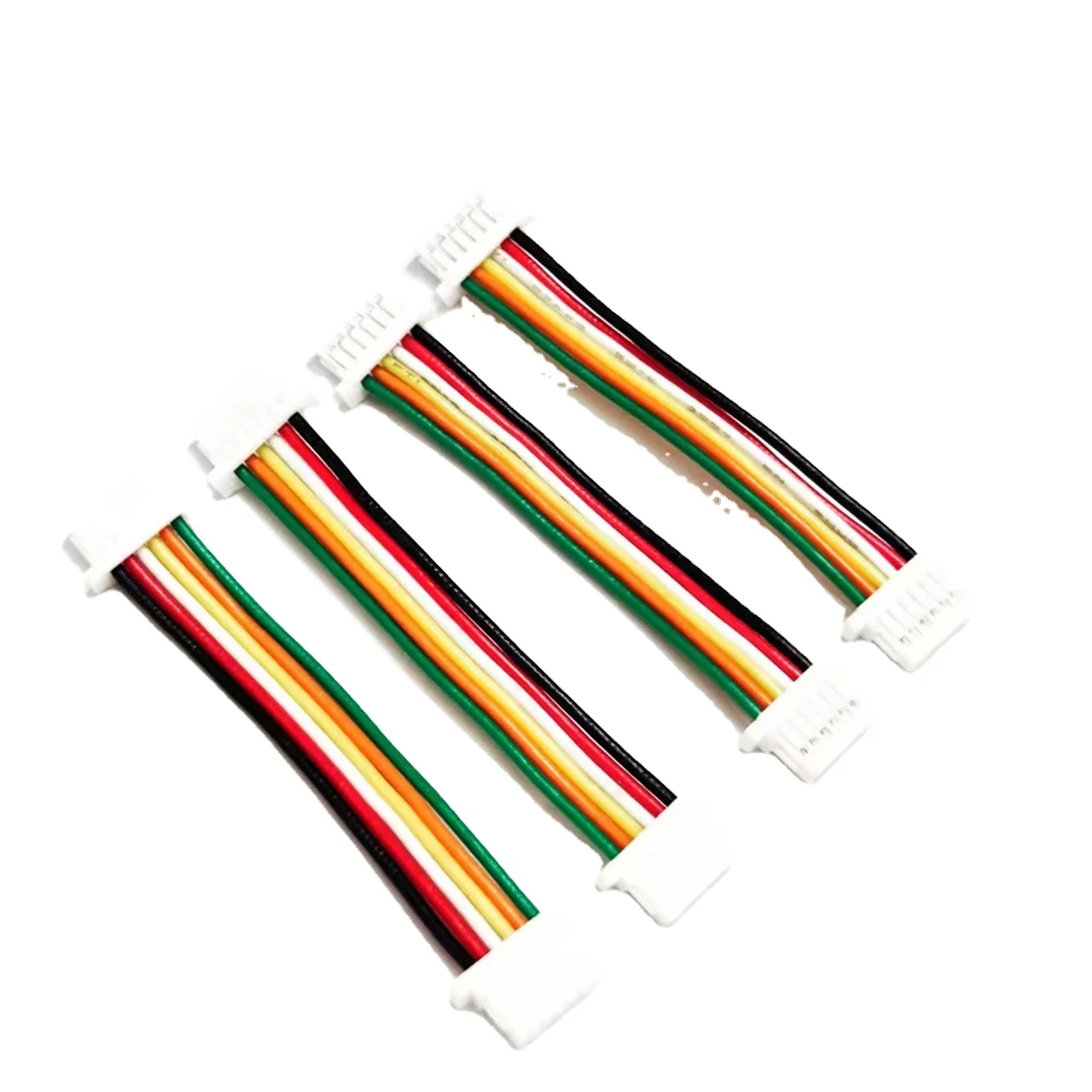 oem odm custom JST TE Molex wire harness2 3 4 5 6 7 8 10 12 pin zh 1.5mm pitch wire cable assembly IDC Flat Cable Harness