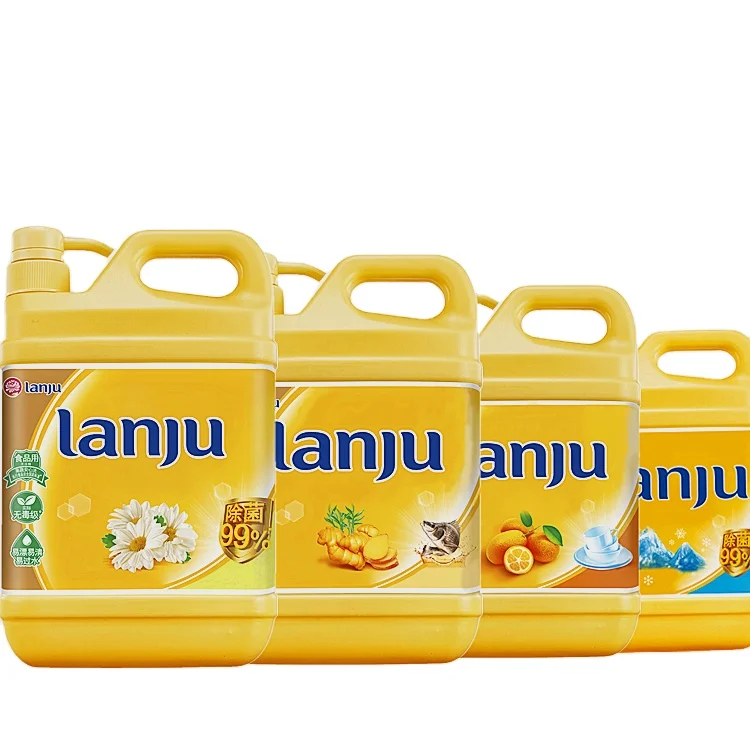 Lanju Brand Nature Clean Dishwashing Liquid,Dishwashing Liquid,Non Toxic Dish Detergent Easy To Clear Water