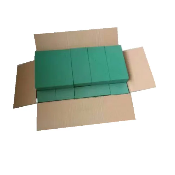 hebei huiya Wet Fresh Floral Foam Blocks Green Florist Foam Bricks for Spring Fresh Flower Arrangement and Crafts Supply