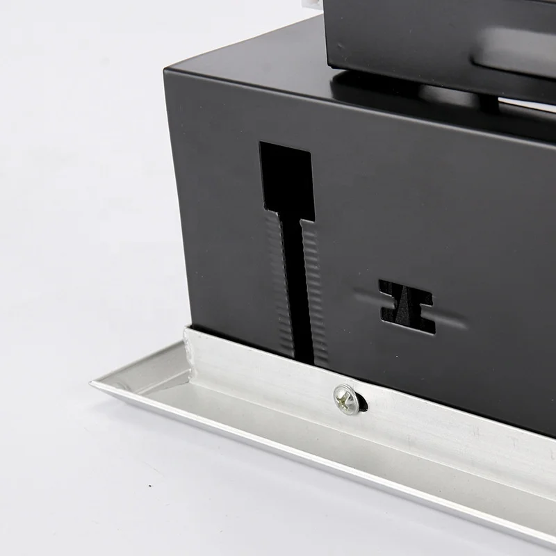 Rectangular double head grille led downlight anti glare spotlight led ceiling light 7w 10w 15w Commercial Recessed Led Downlight