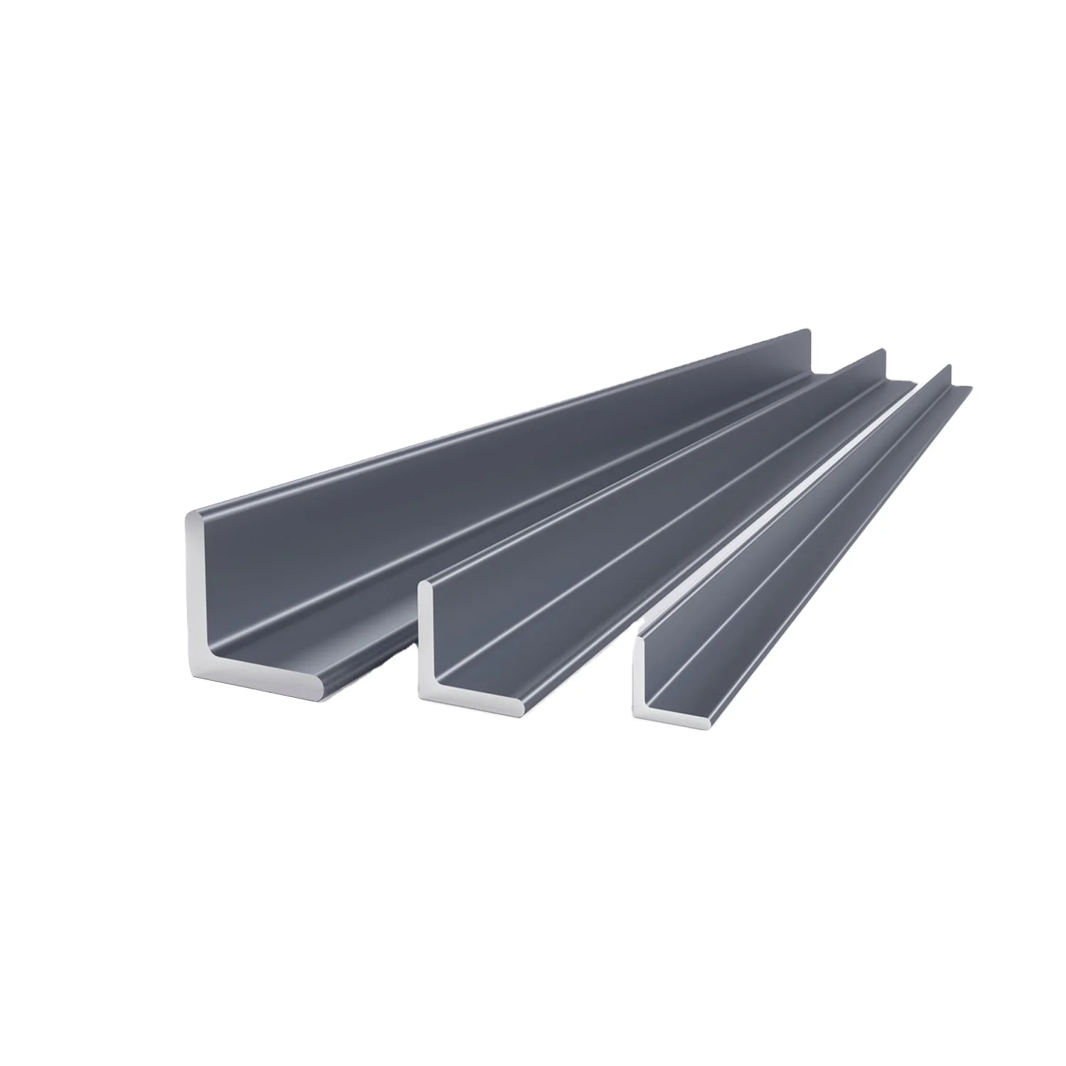 Q235 Q345 equal unequal galvanized iron L shape mild steel angle bar for building