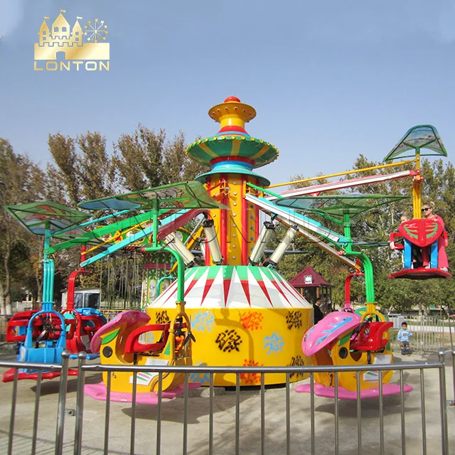 Park attractions magic moon flying car 24 seats fairground ride for sale