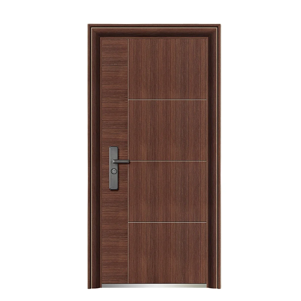 2024 New High Quality Anti Theft Modern Design Security Steel Internal  Metal Doors