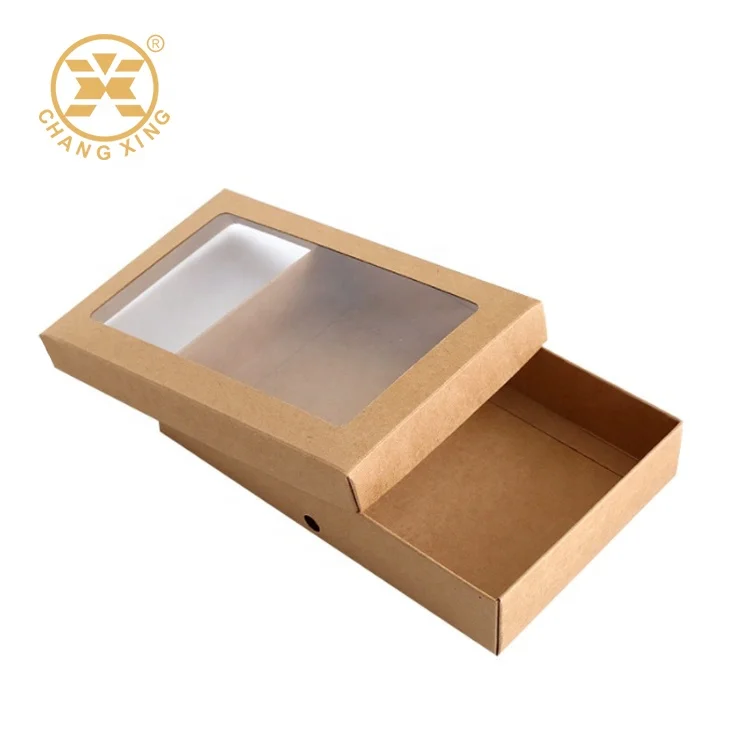 Customized logo packaging box corrugated cardboard mailer box fully recycled mens underwear packaging box