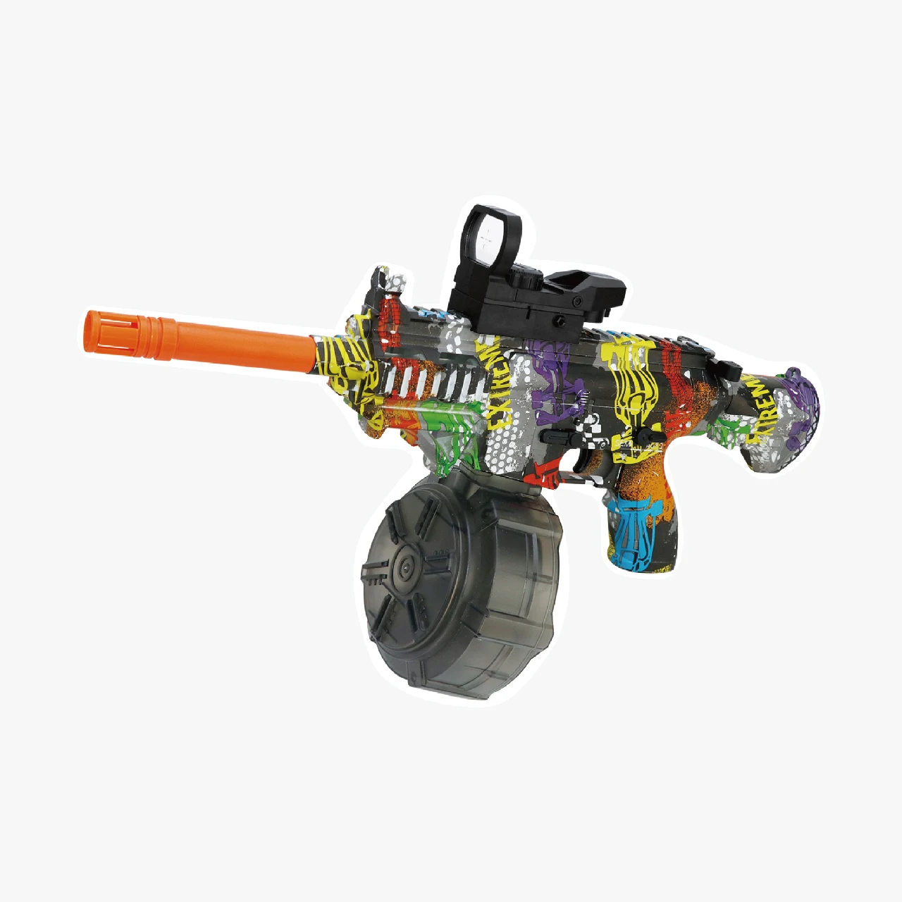 Outdoor Splatter Shooting Game Toy Electric M416 Plastic Bullet Gun that Firing Water Bullets for Play and Fun