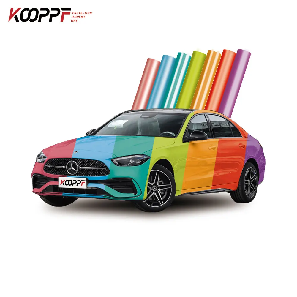 KOOPPF Top Rated car decoration Abrasion-Resistant UV-Resistant color ppf paint protection film