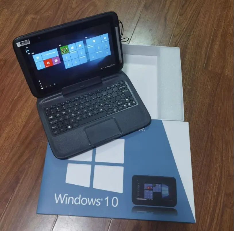2021 Cheapest 10.1 inch  2 in 1 Windows tablet pc 2GB 64GB   Intel  z3745D  1280*800 include pen In Stock