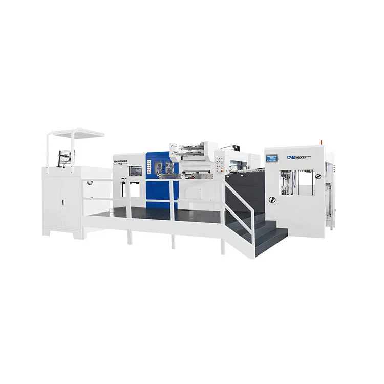 Auto Corrugated Carton Platen Die Cutting Embossing Foil Stamping Machine for Carton Box