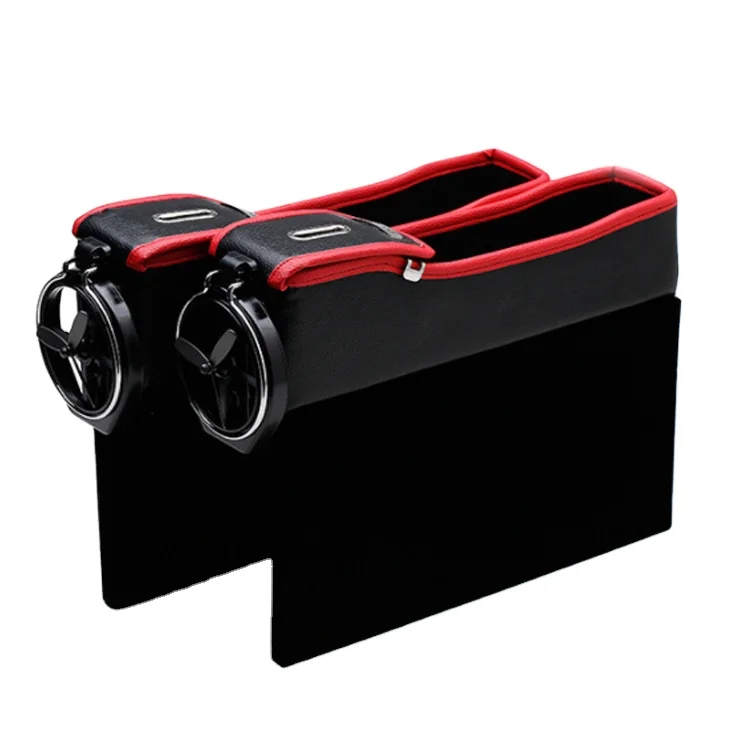 Car Seat filler Wireless Charger Gap Organizer Case Storage Box