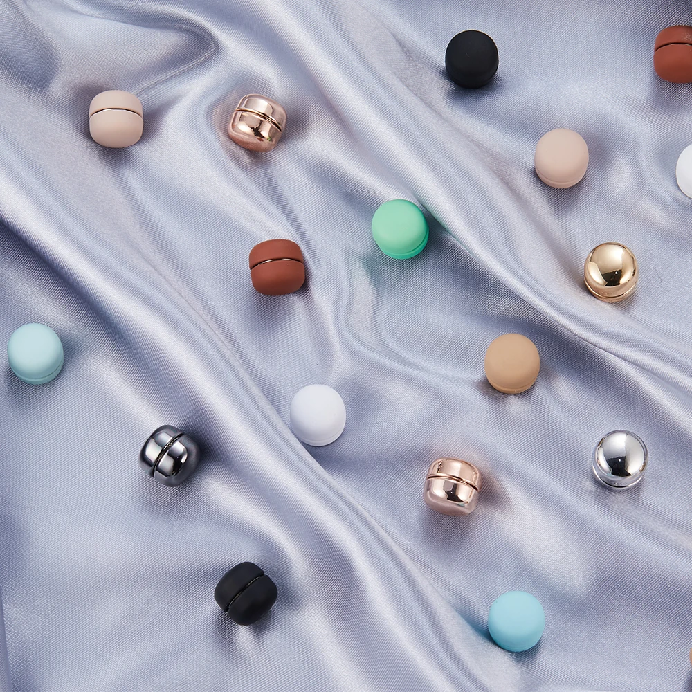 RTS 2021 Strong Magnetic Hijab Magnet For Women Magnetic Pins For Hijab Muslim Scarf Buckle Square Metal Magnetic Brooch