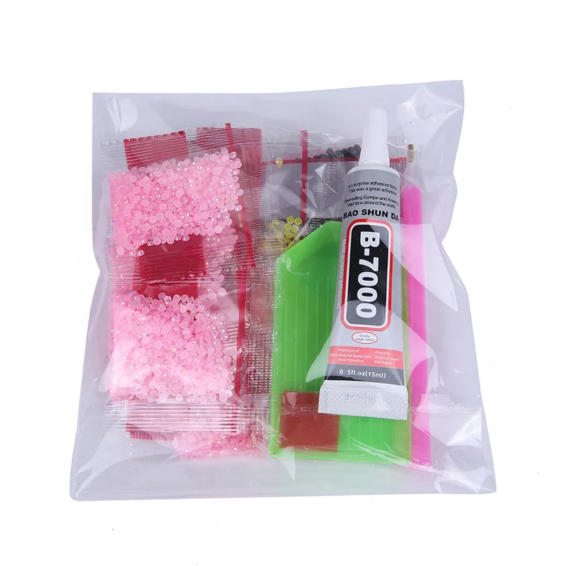 KT cat mirror,handmade DIY material package wholesale, net red models HelloKitty diamond diamond makeup mirror