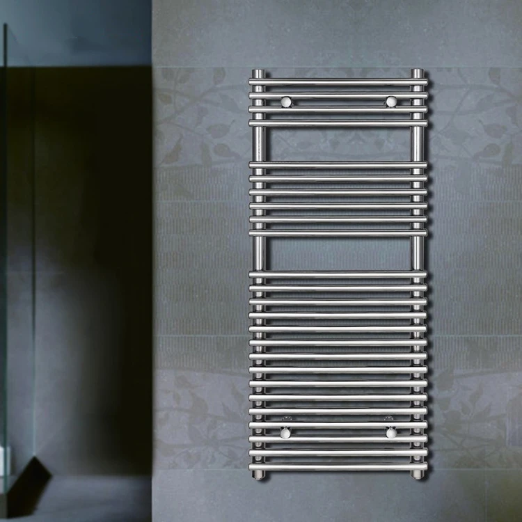 AVONFLOW Fashionable Chrome Powder coating Steel  hot Water towel rail heating Radiator for home