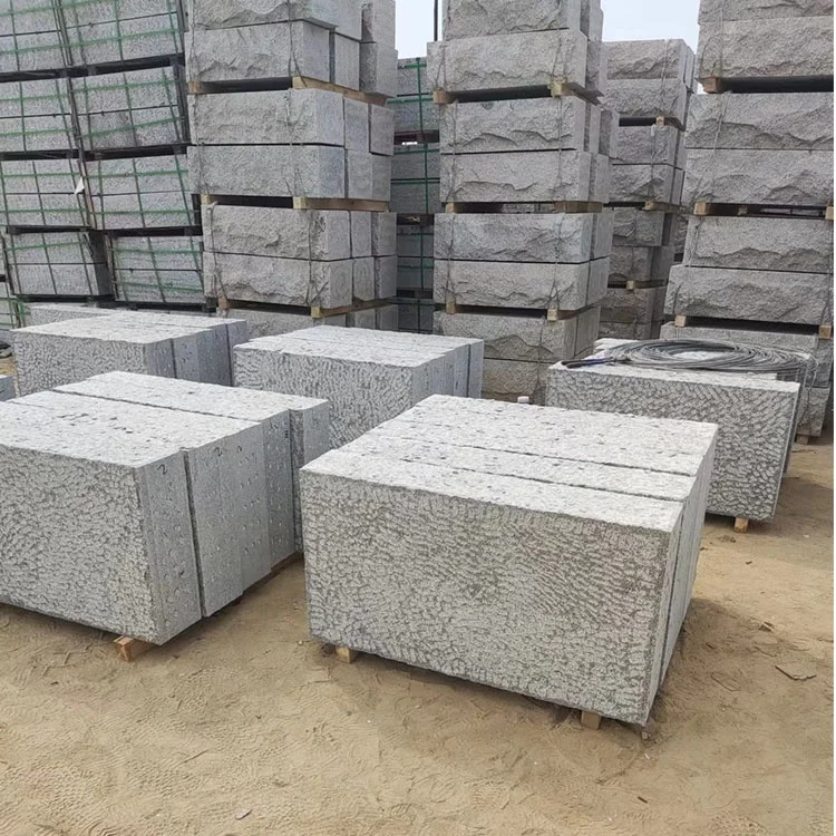 Factory Price Best Granite Kerbstone For Garden Decoration With High Quality pineapple granite kerbstone price For Sales
