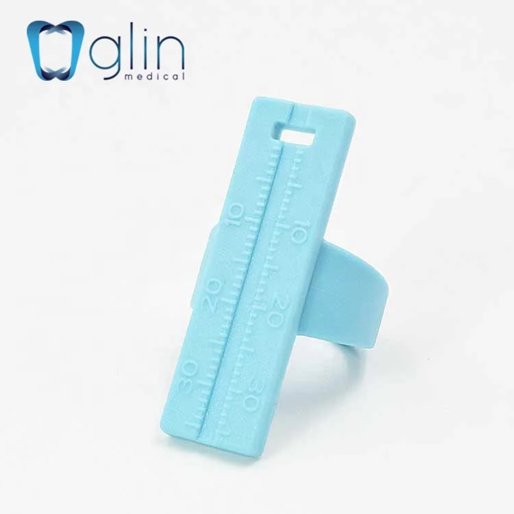 Dental Ring Rulers Colourful rulers for measuring endo files dental instrument G-06
