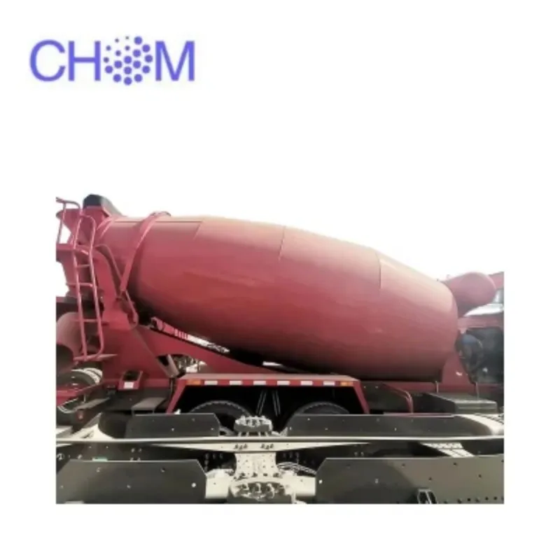 Used 8 10m3 Sinotruck HOWO Concrete Mixer Tank Truck