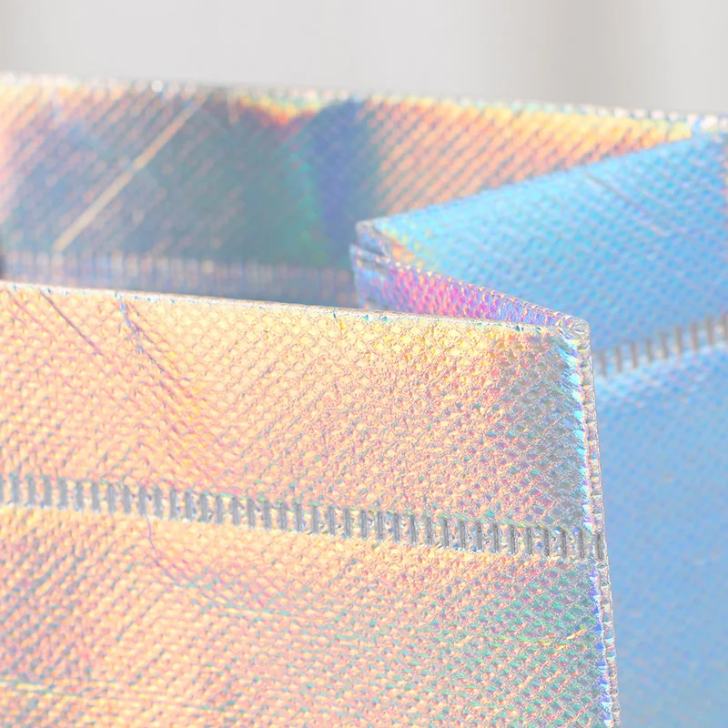 Nonwoven Laser Grocery Bags Reusable Foldable Non Woven Tote Shopping Bag With Logo