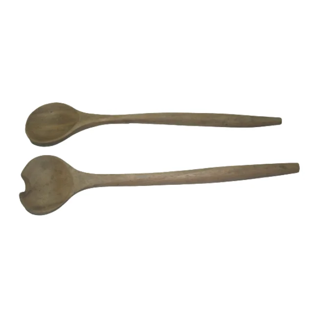 Food grade Wooden Spoon & Fork table top wood cooking utensil set tableware Eco friendly tableware set