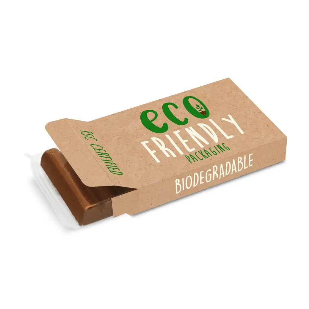 Customized Chocolate Mushroom Bar packaging box candy box