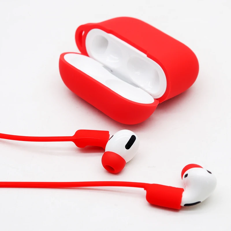 
Personalized shockproof silicone protective case for airpods airpods pro 