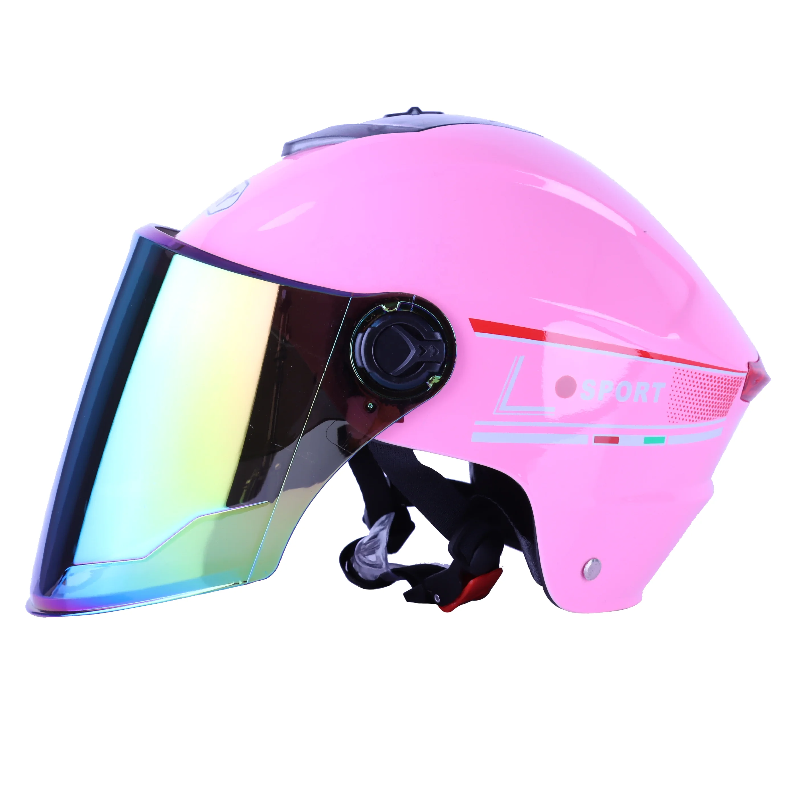Hot Selling Double Lens  High Quantity Half Face Motorcycle   Helmets Motorcycle Motorcycle  Manufactures