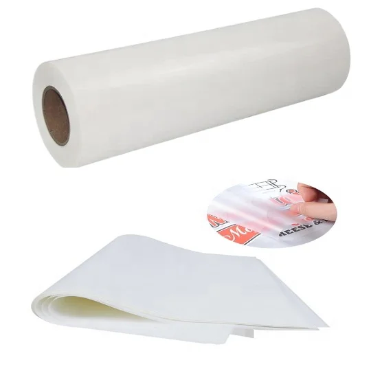 China Manufacturer Heat Transfer PET Heat Transfer Film For Heat Transfer Printer Garment Printing