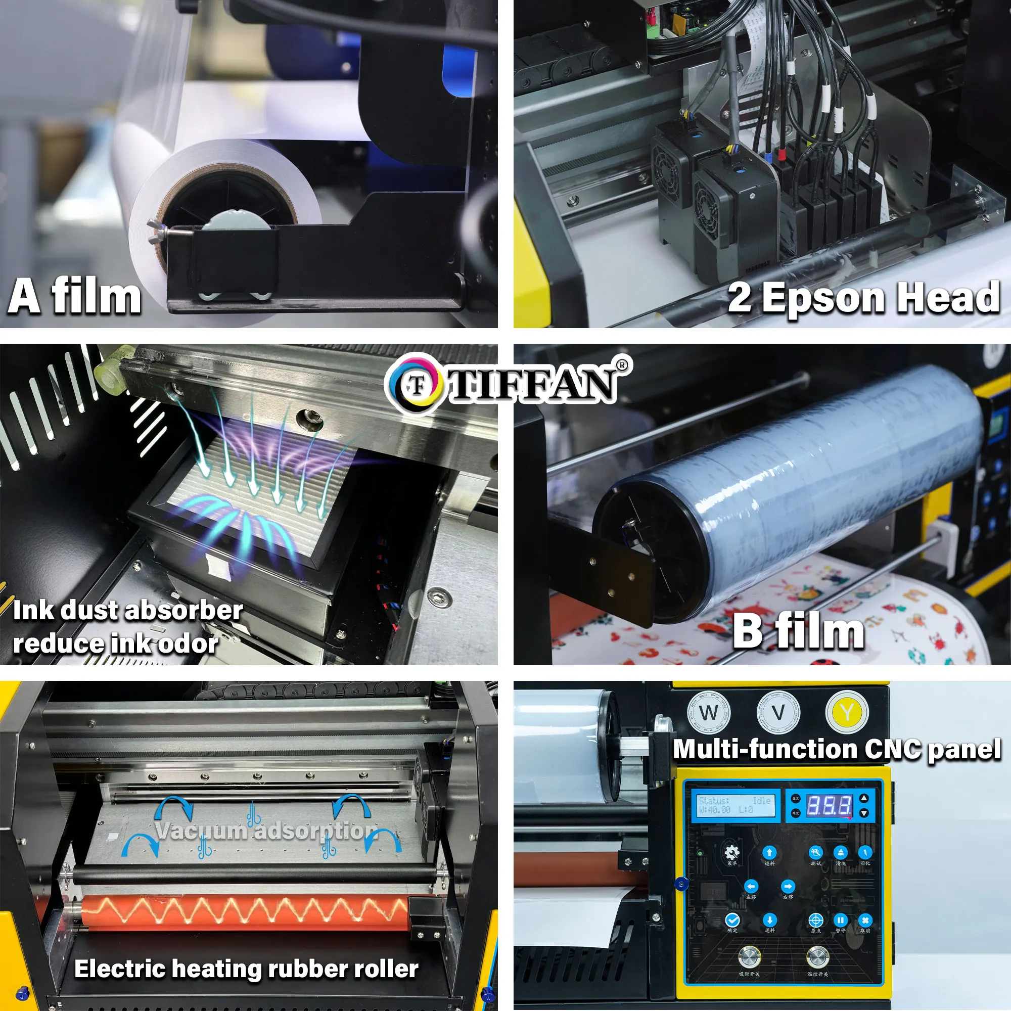 Reliable Supplier impresora dtf uv 12 inches 30cm 30 cm Small UV Printer For Lego Printer UV DTF Printer A3