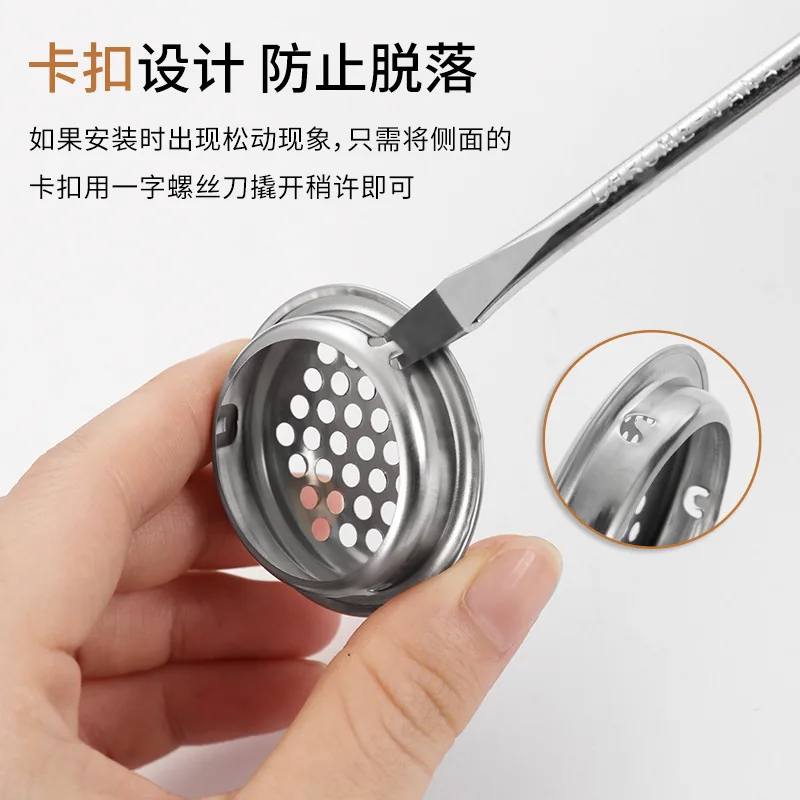 Wholesale News products 2024 furniture hardware Stainless Steel air vent round Hole Mesh Plug for Closet Shoe Cabinet Wardrobe