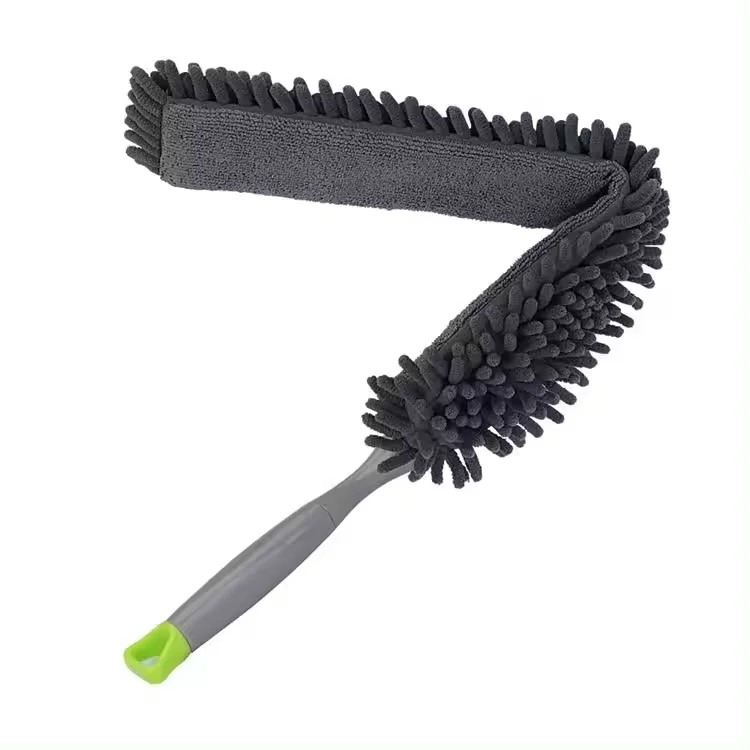 Masthome ODM OEM Basic Plastic Series Duster Home Cleaning Magic Microfiber Chenille Flexible Washable Ceiling Fan Duster