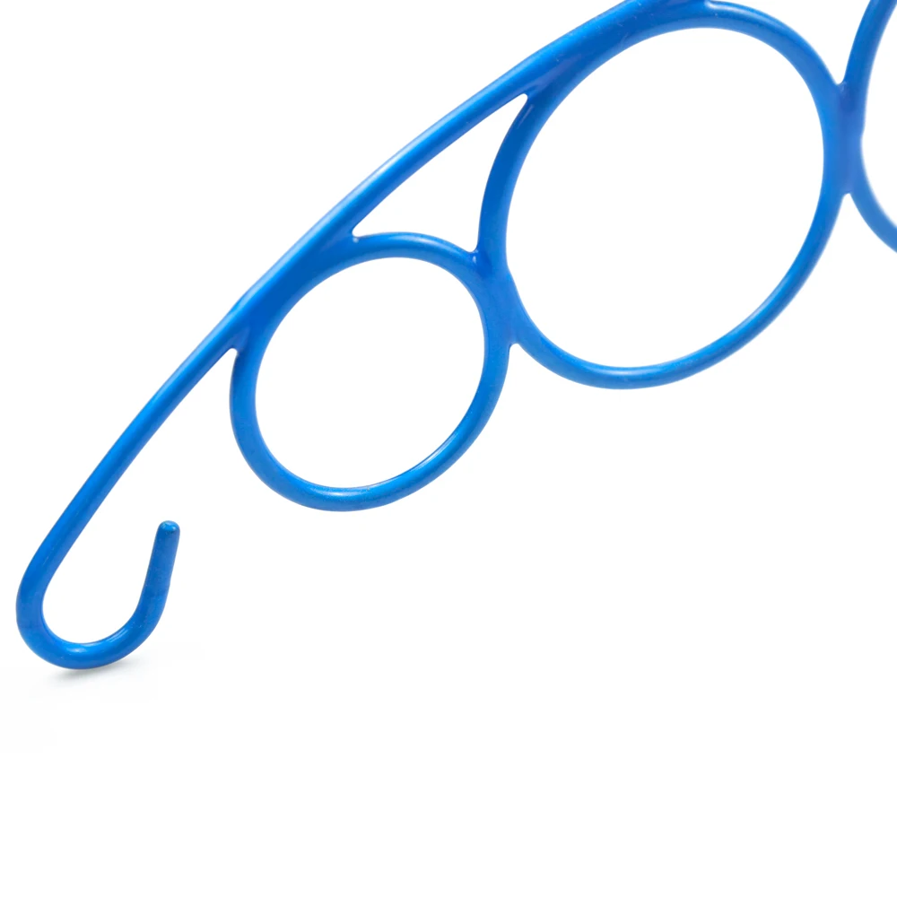 Wholesale New Style Multifunctional Anti-slip PVC Coated Tie and Scarf Metal Hanger With 5 Round