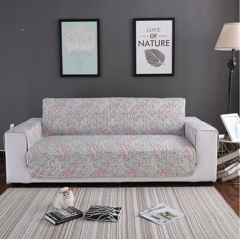 
Single-seat 53*190cm Best selling amazon Waterproof sofa cover with high quality 