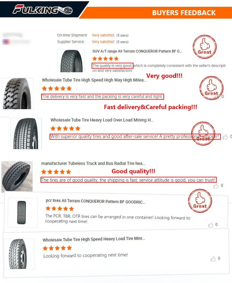 Wholesale Cheap Price China Car Tires Container Auto Tires 7.50R16LT Radial Tube truck tire