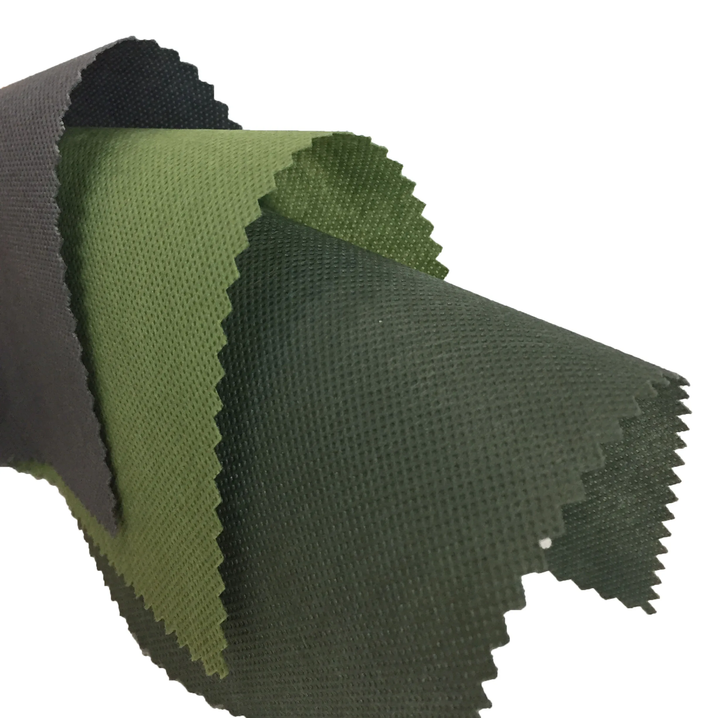 biodegradable colorful Military green pp spunbond nonwoven fabric for nonwoven shoppIng bag