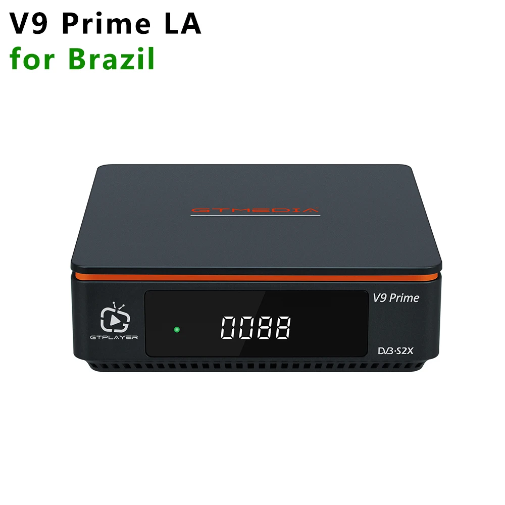 V9 Prime LA Brazil GTMedia Built in WIFI support DVB S2X CA Multistream AVS+ CCCam Newcamd Auto Biss H.265 Satellite Receiver
