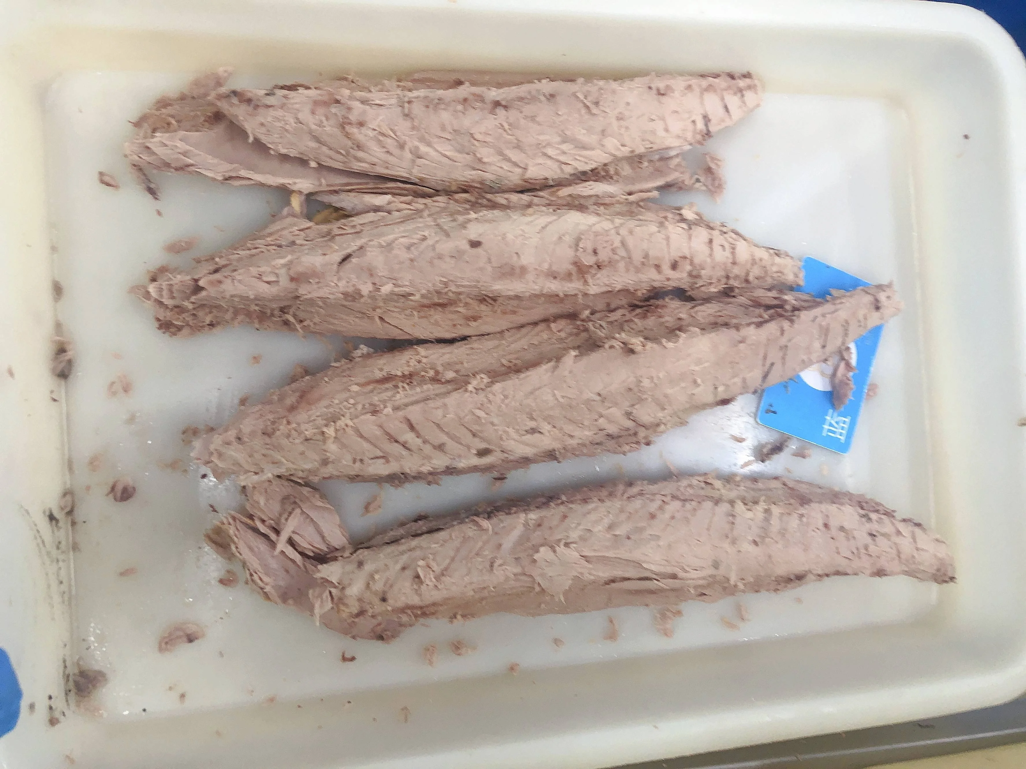 7.5kg Fresh Skipjack Tuna Loin Precooked and Frozen Vacuum Packaged in Box Yellowfin Tuna Dried and Canned Styles Available