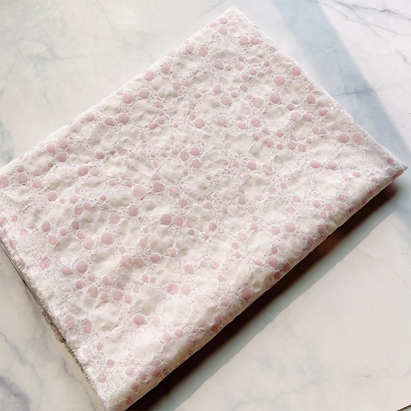 Cotton summer clothing fabric special process texture fabric